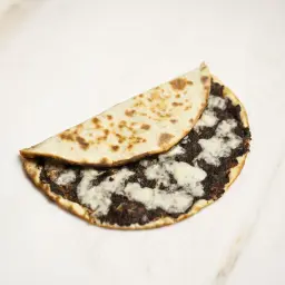 Spinach and Mozzarella Mankoushe
